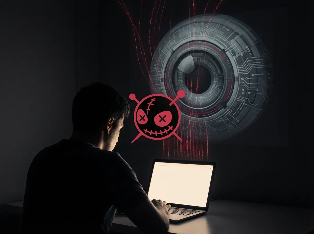 An ISP watching every website you visit through your internet connection