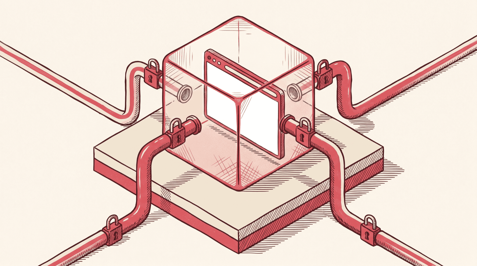 Isolate: Route the page into a disposable session