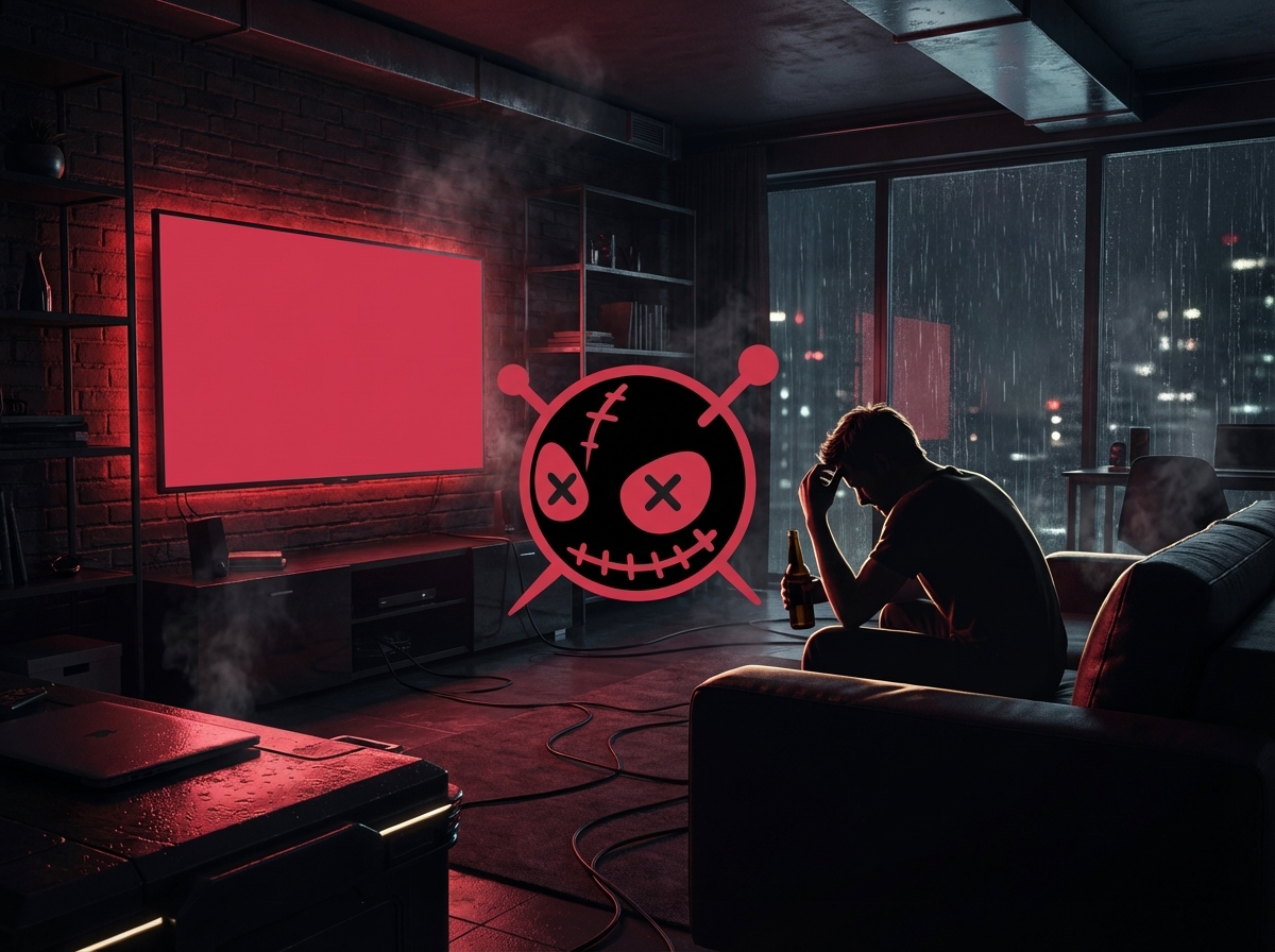 Sports blackout error screen showing a blocked game despite having a paid subscription